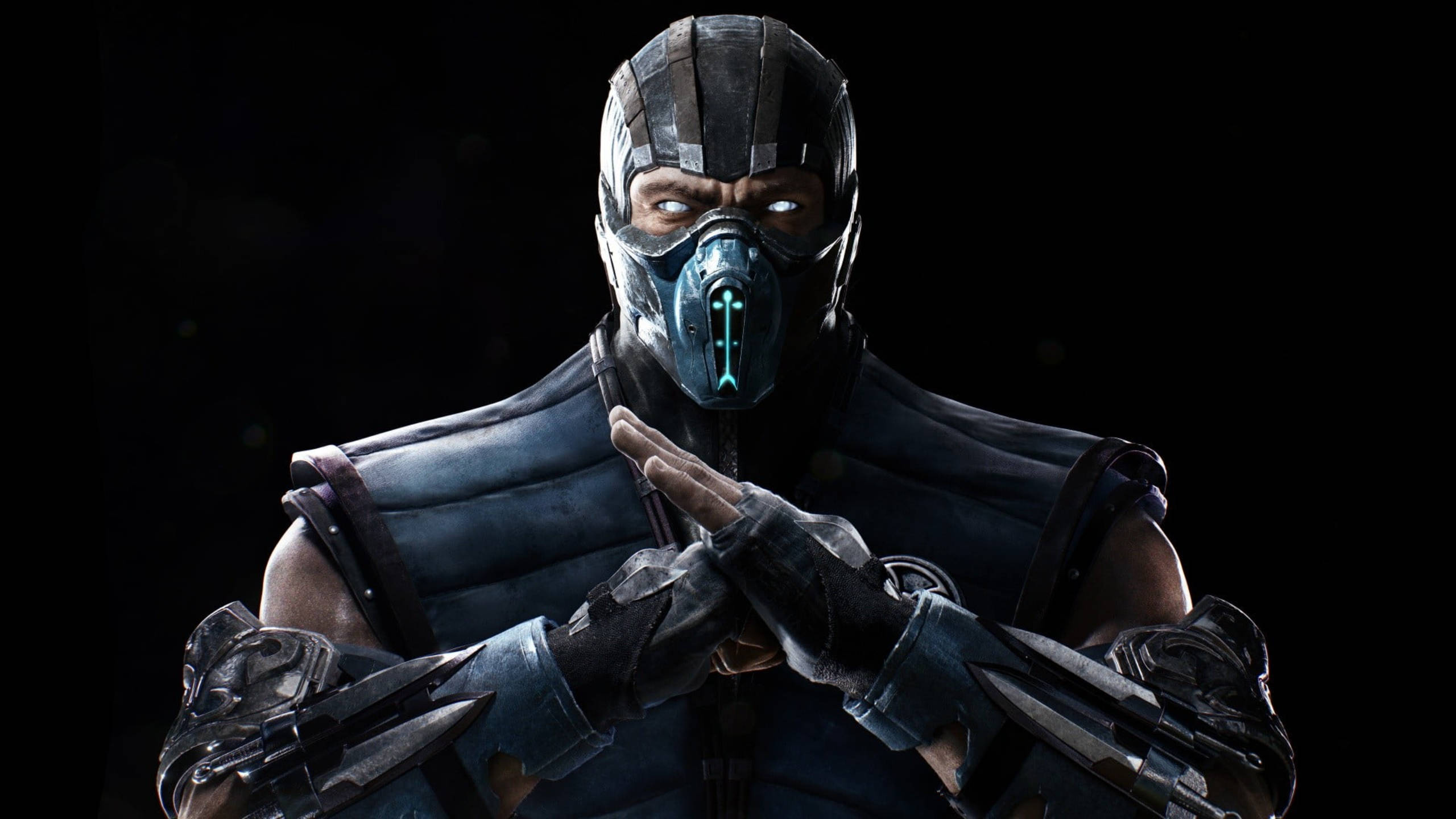 Sub-Zero, kung fu greeting, masked warrior, 2K Desktop Wallpaper