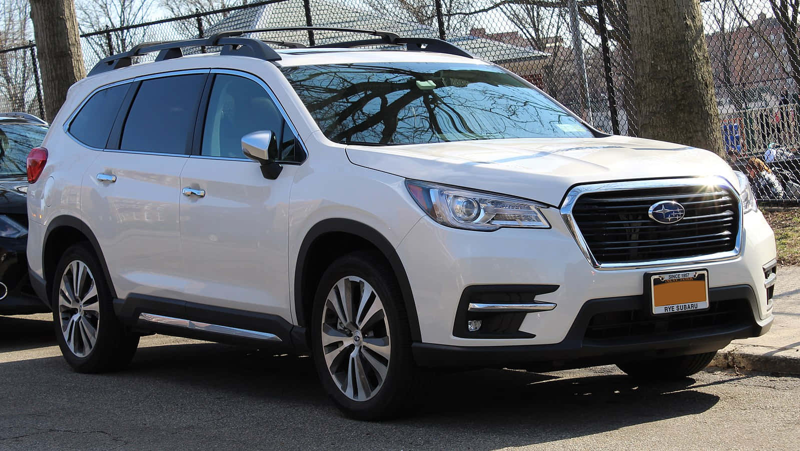 Subaru Ascent, white, sunny day, HD Desktop Wallpaper