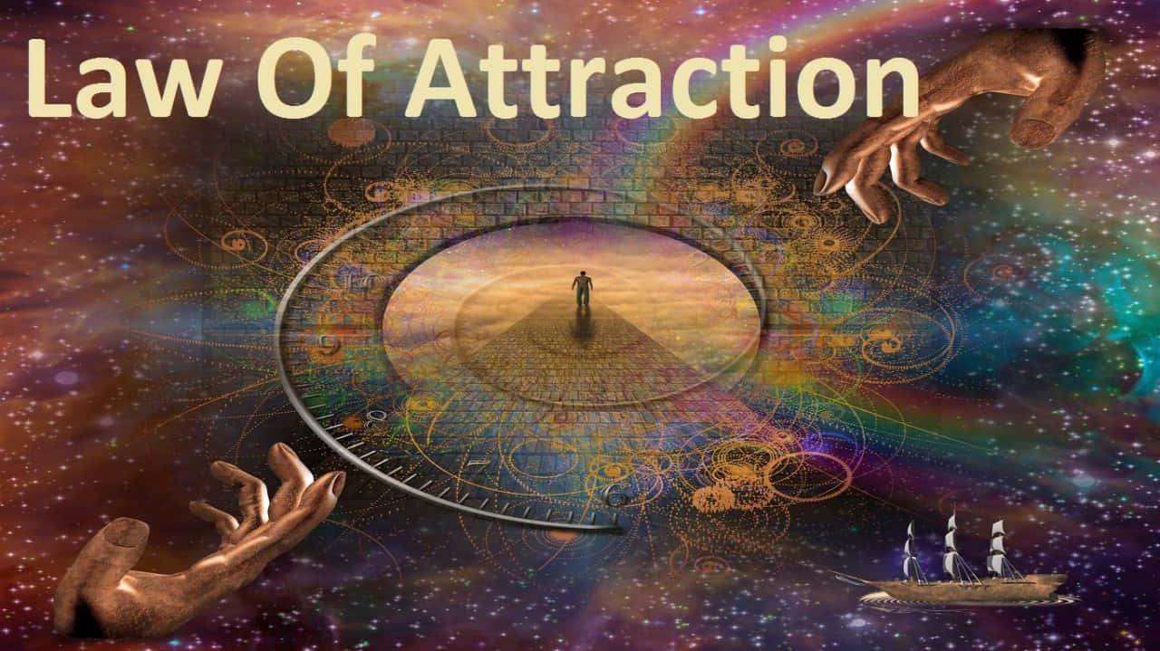Subliminal, Law Of Attraction, cosmic path, HD Desktop Wallpaper