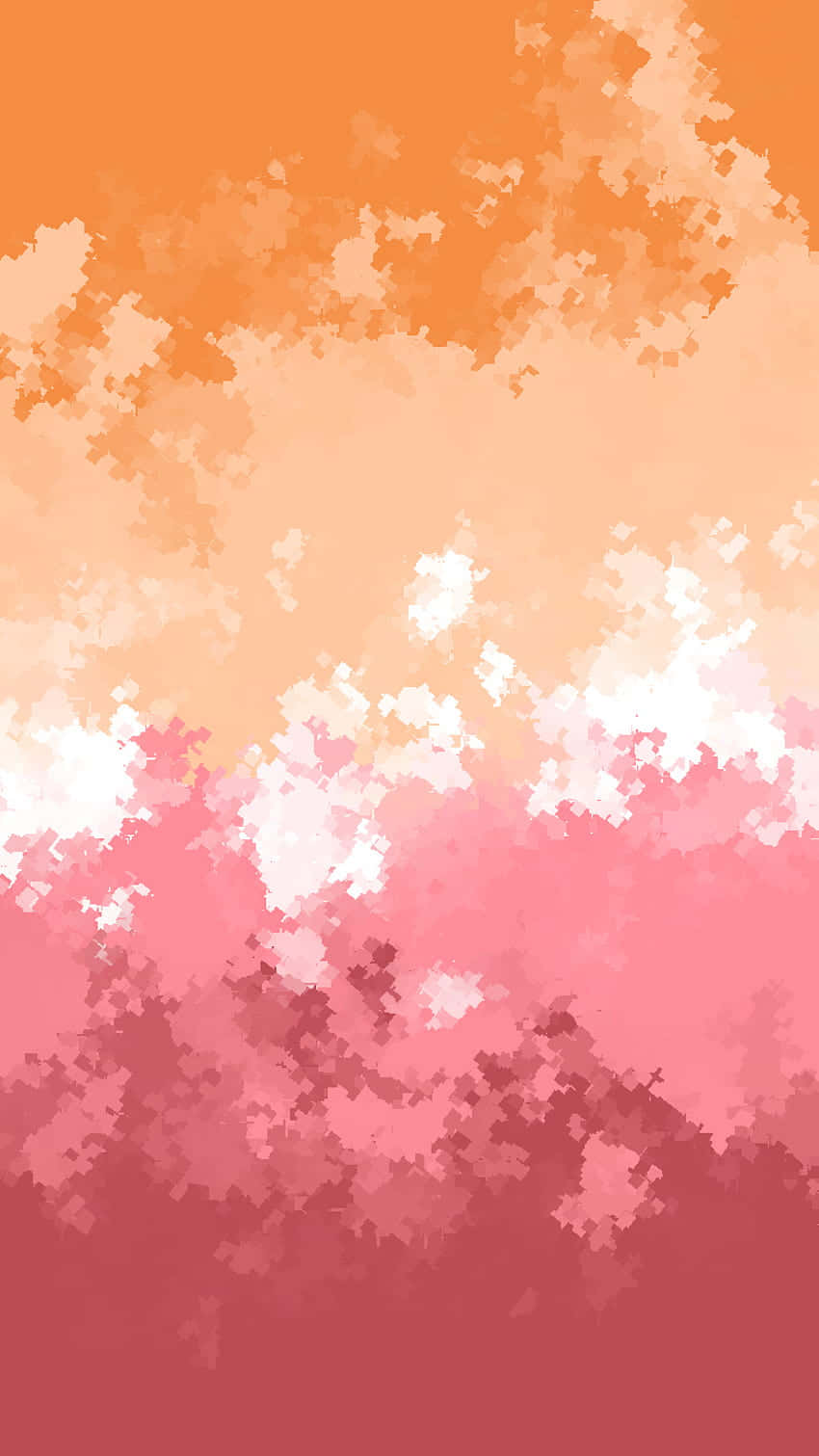 Subtle Lesbian Pride Background, warm orange, soft pink, HD Phone Wallpaper