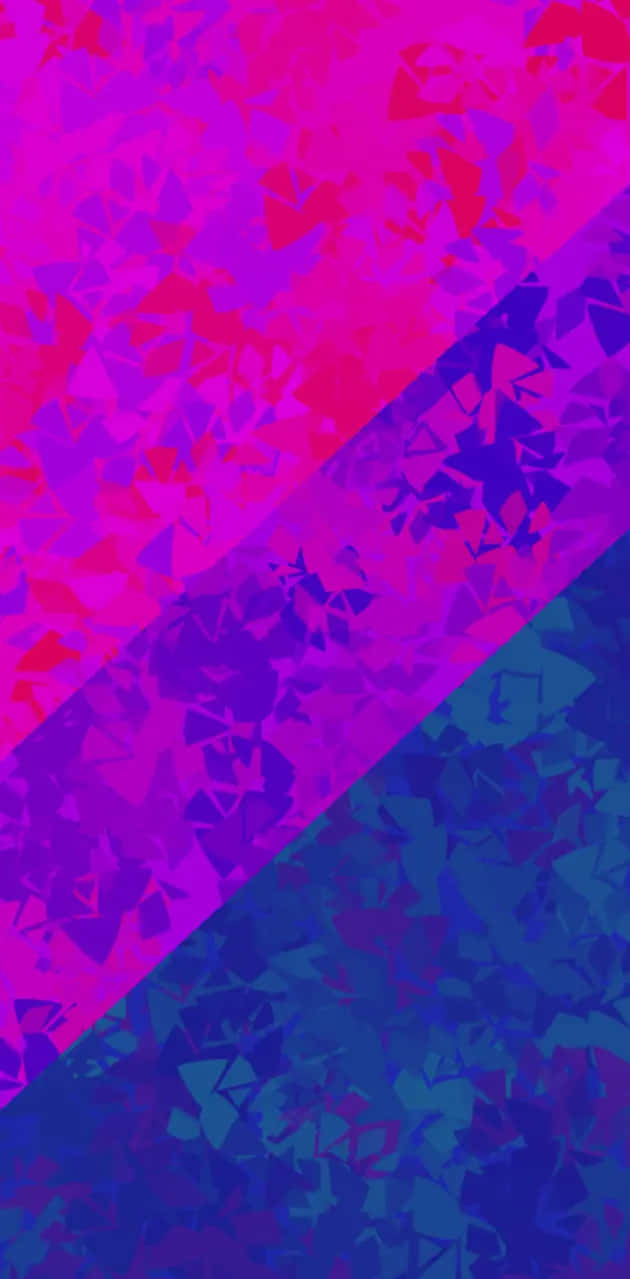 bisexual pride, magenta, deep blue, SD Phone Wallpaper
