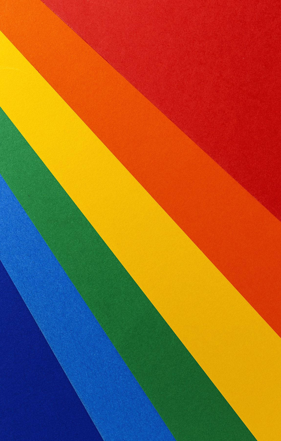 rainbow colors, diagonal stripes, geometric pattern, HD Phone Wallpaper