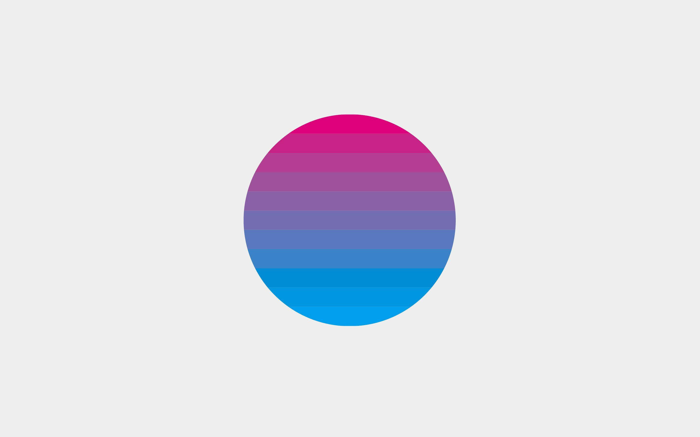 pink, blue, horizontal stripes, 2K Desktop Wallpaper