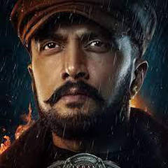 Sudeep, hook mustache, rain, SD Desktop Wallpaper