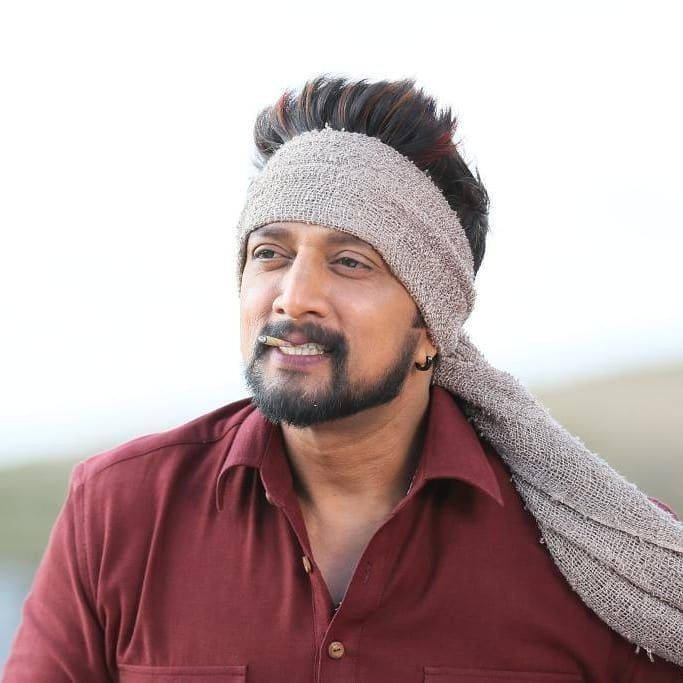 Sudeep, bandana, maroon shirt, SD Desktop Wallpaper