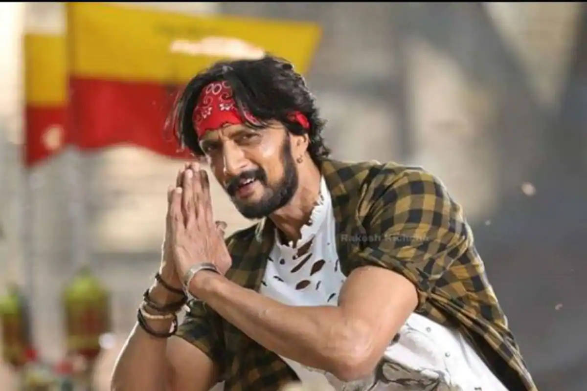 Sudeep, red bandana, plaid shirt, SD Desktop Wallpaper