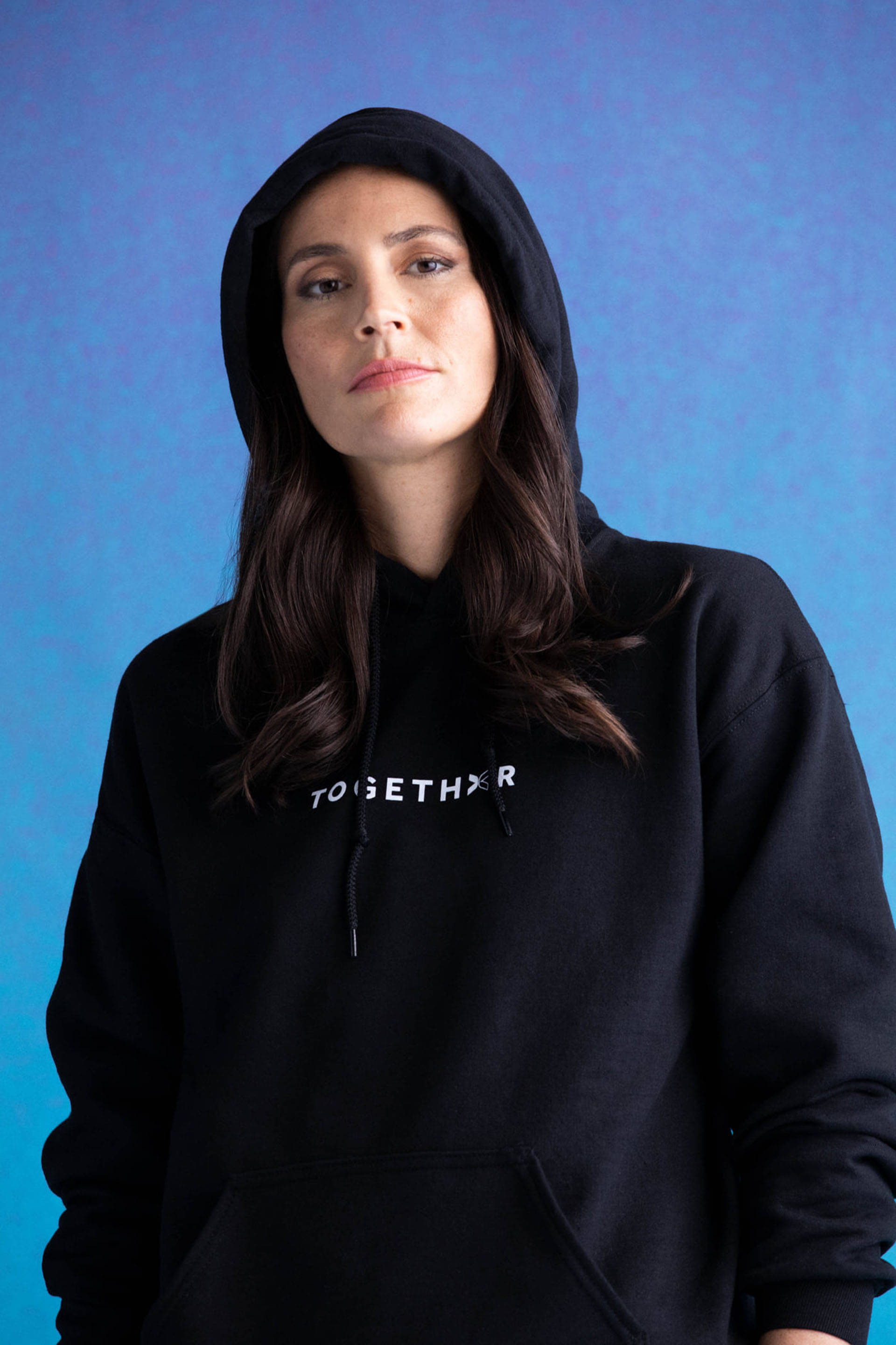 Sue Bird, Togethxr Hoodie, black hoodie, 2K Phone Wallpaper
