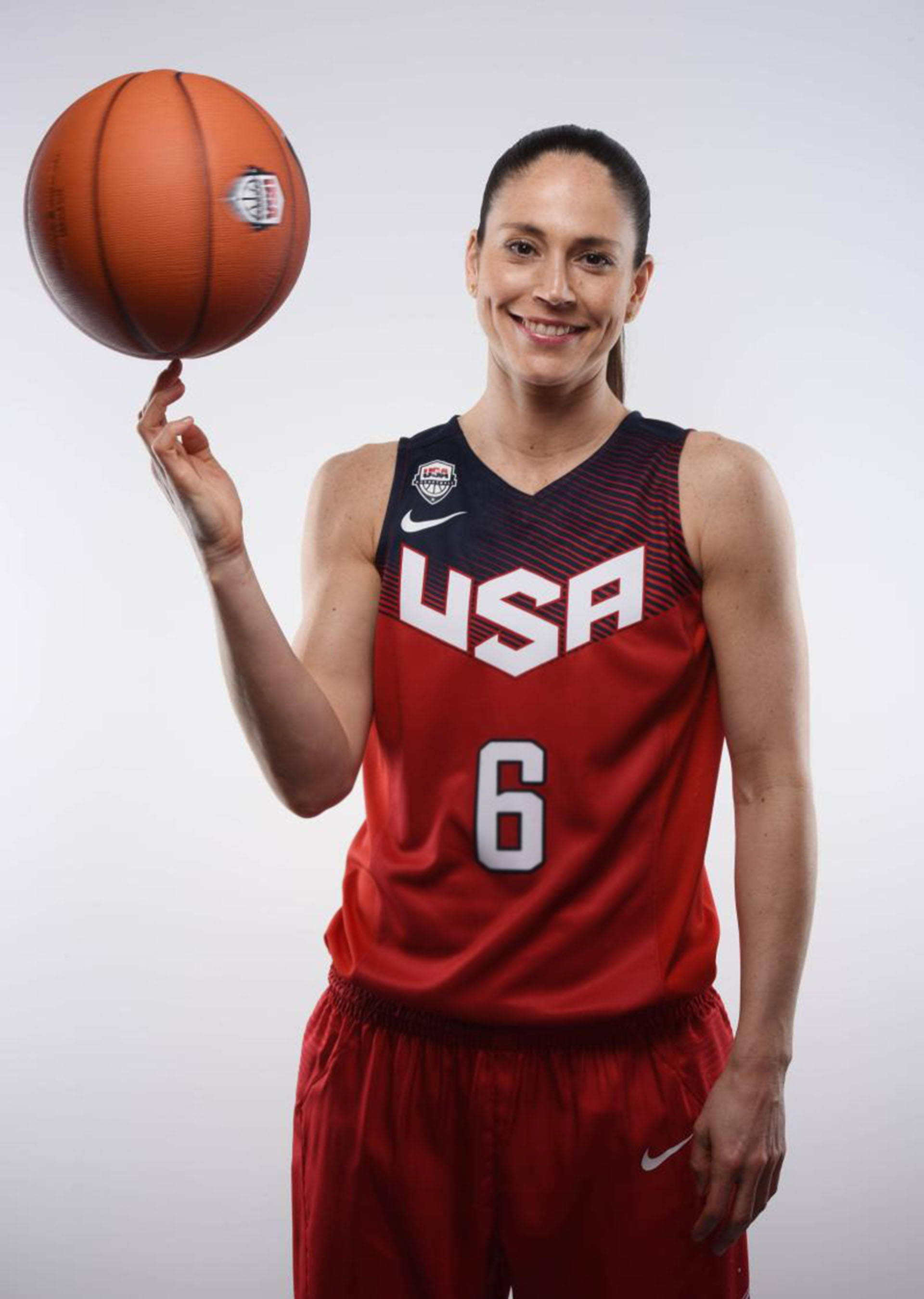 Sue Bird, 2016 Media Summit, red USA jersey, 2K Phone Wallpaper