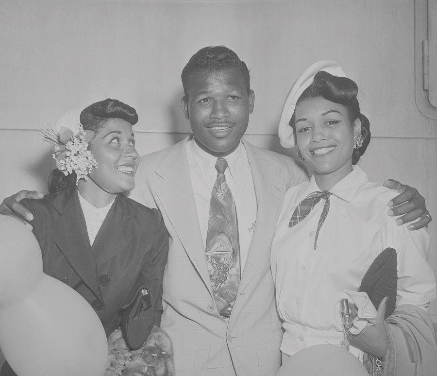Sugar Ray Robinson, vintage attire, suit, SD Desktop Wallpaper