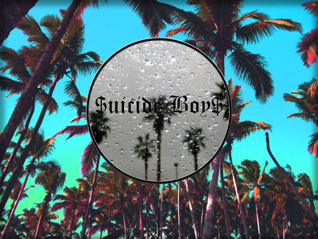 Suicideboys, Old English Lettering, rain-speckled window, SD Desktop Wallpaper