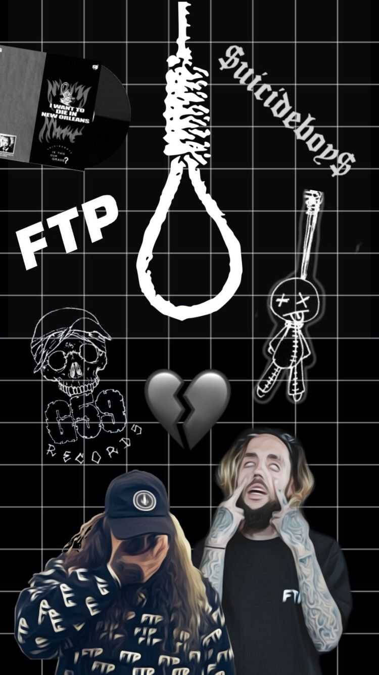 Suicideboys, noose, broken heart, HD Phone Wallpaper
