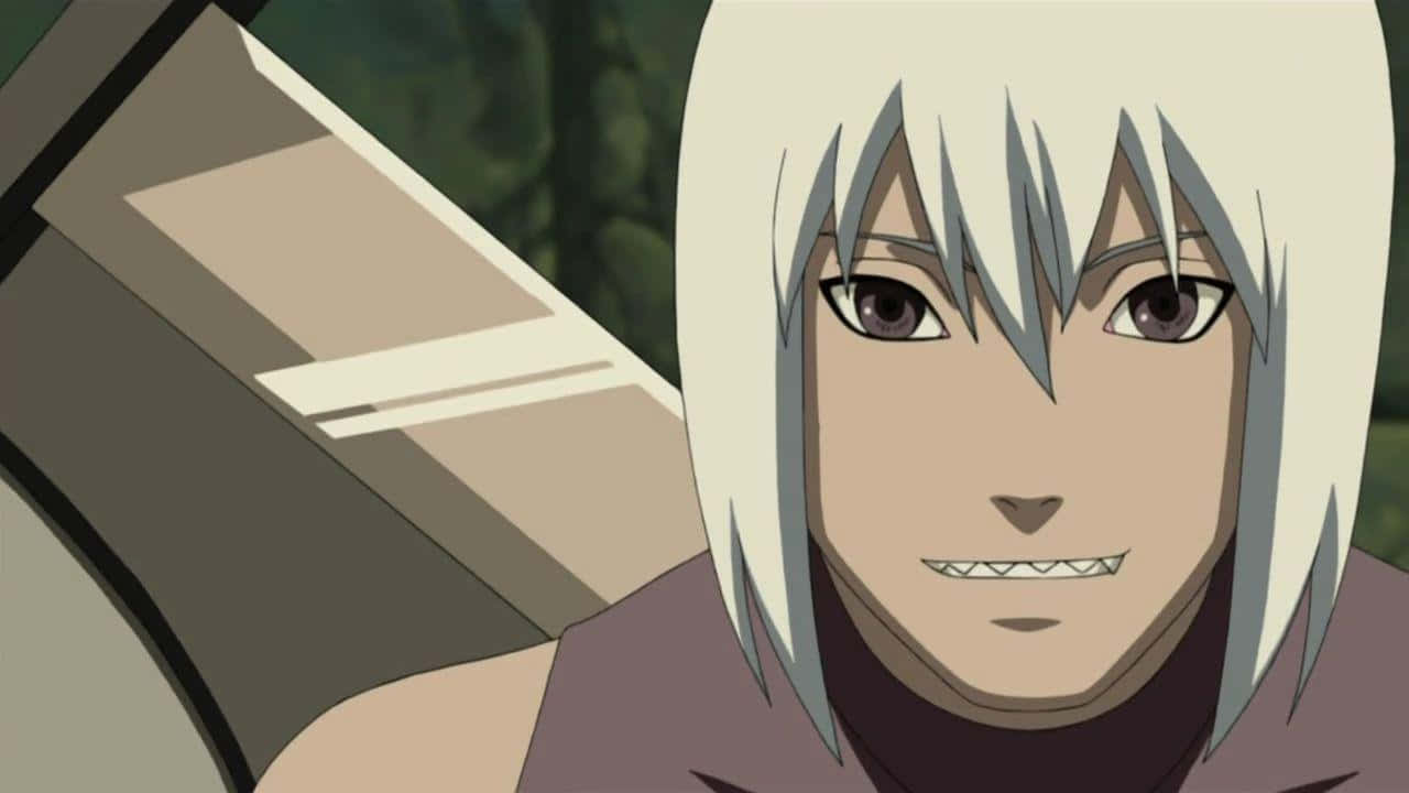 Suigetsu Hozuki, water sword, white hair, HD Desktop Wallpaper