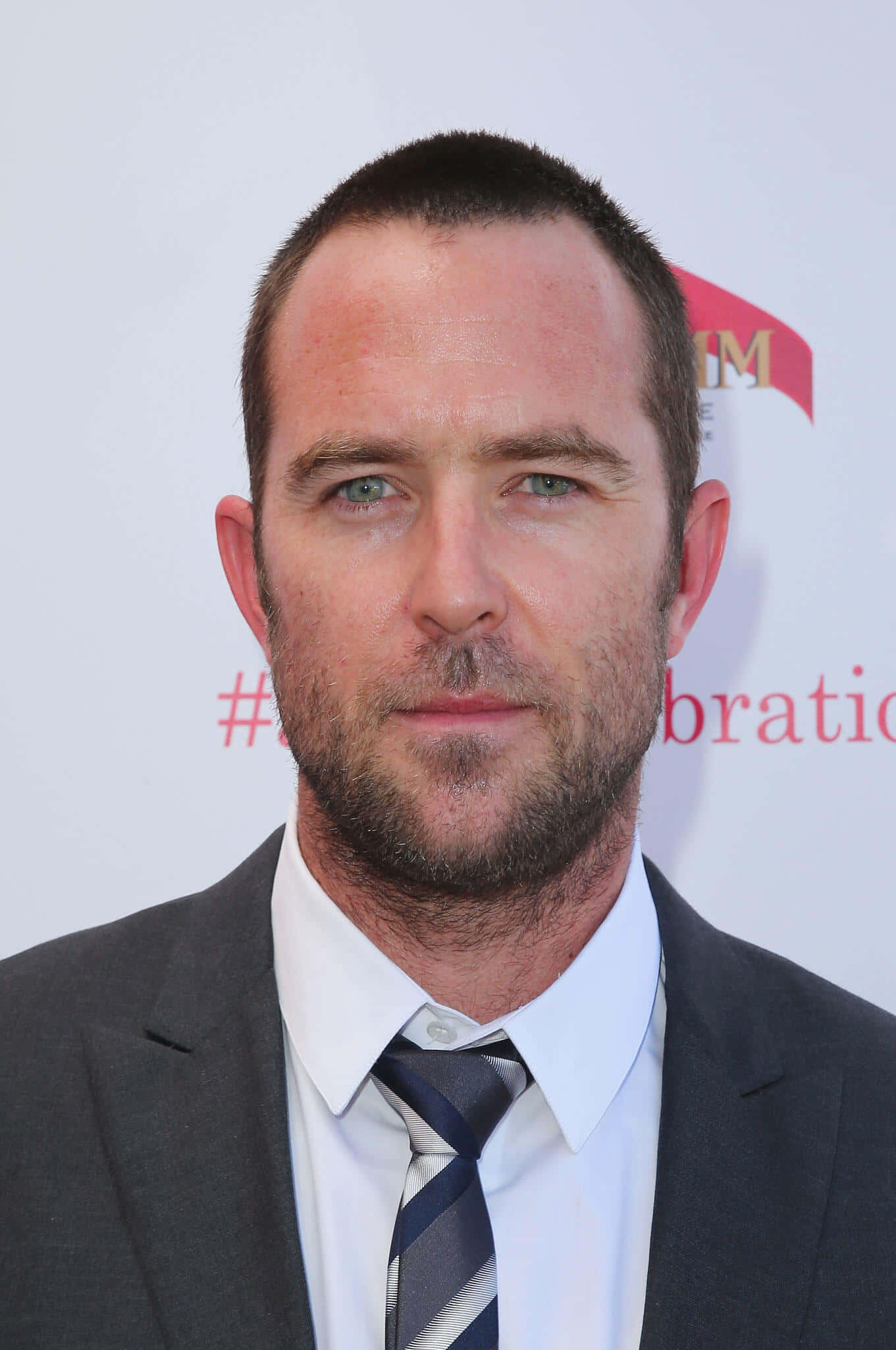 Sullivan Stapleton, red carpet look, dark suit, Full HD Phone Wallpaper
