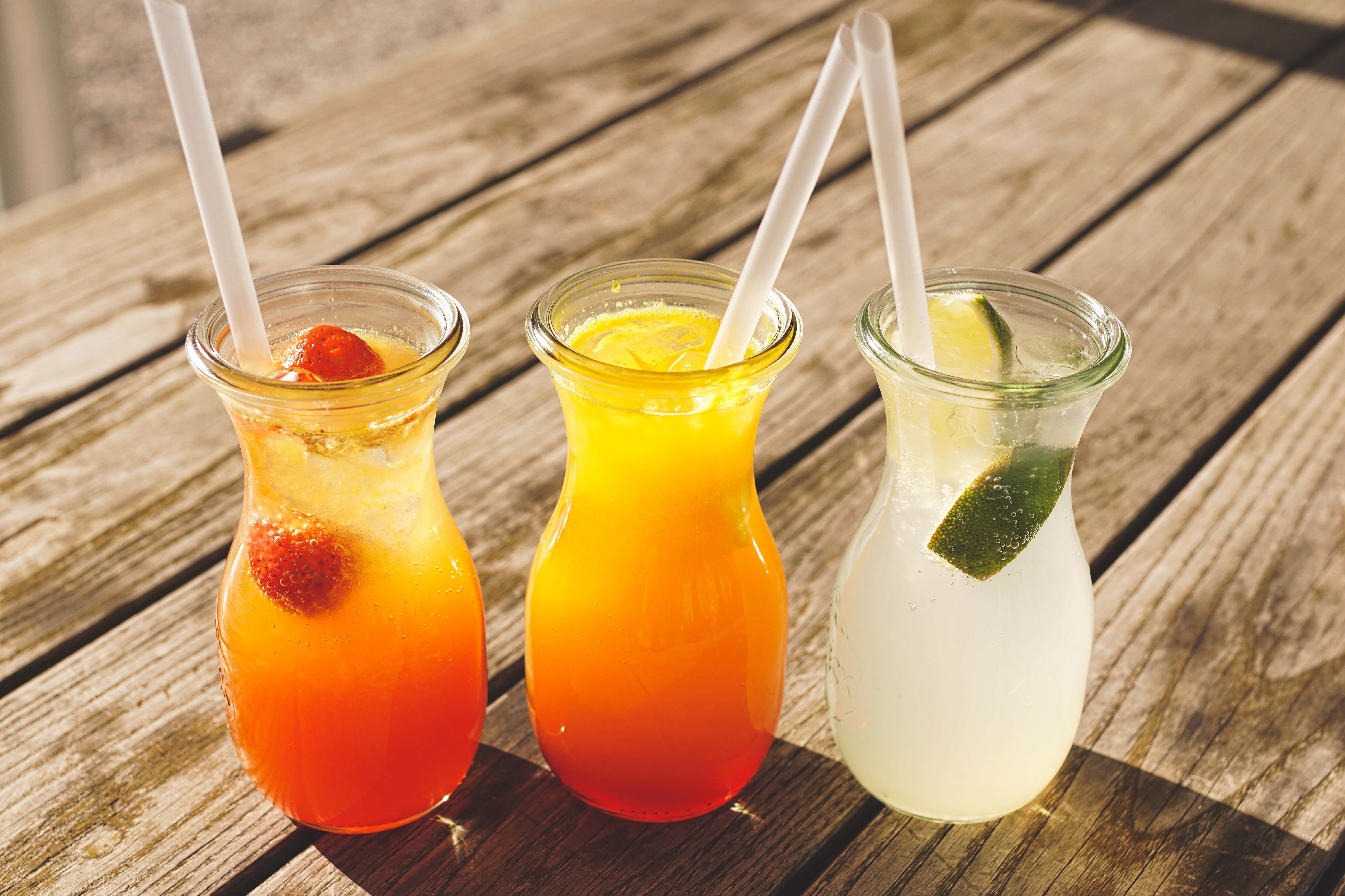 summer drinks, 6000 x 4000 wallpaper, vibrant cocktails, 5K Desktop Wallpaper