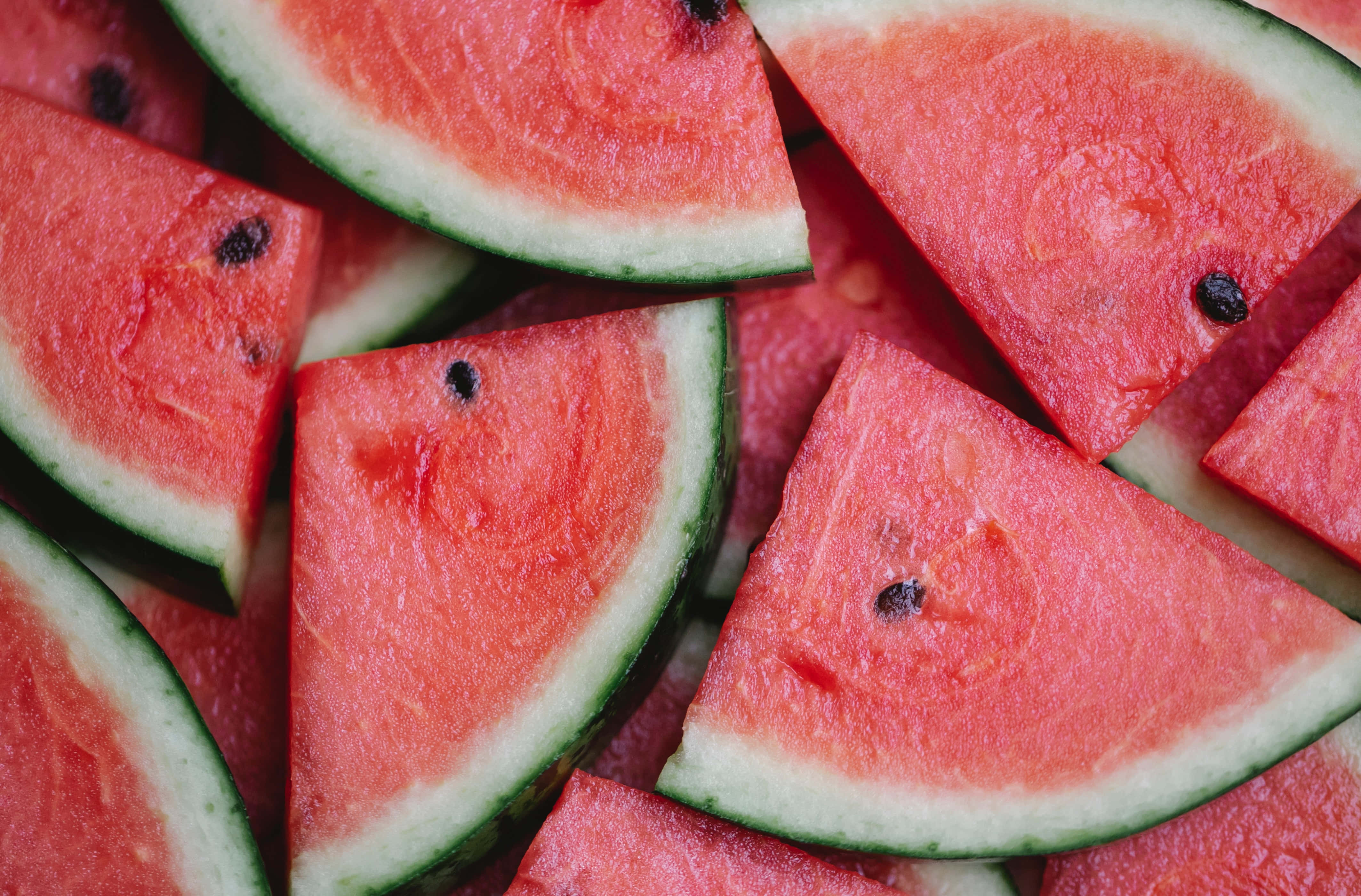 summer fruits, watermelon, vibrant red flesh, 4K Desktop Wallpaper