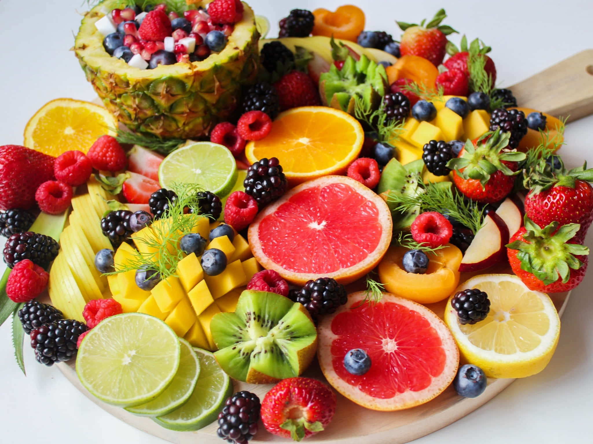 summer fruits 2049, 1537, pineapple, Full HD Desktop Wallpaper