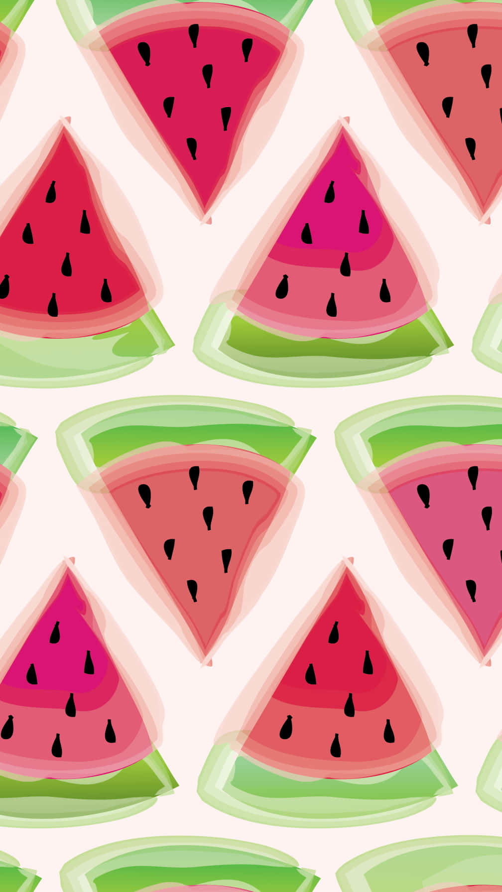 watermelon, pink flesh, black seeds, HD Phone Wallpaper
