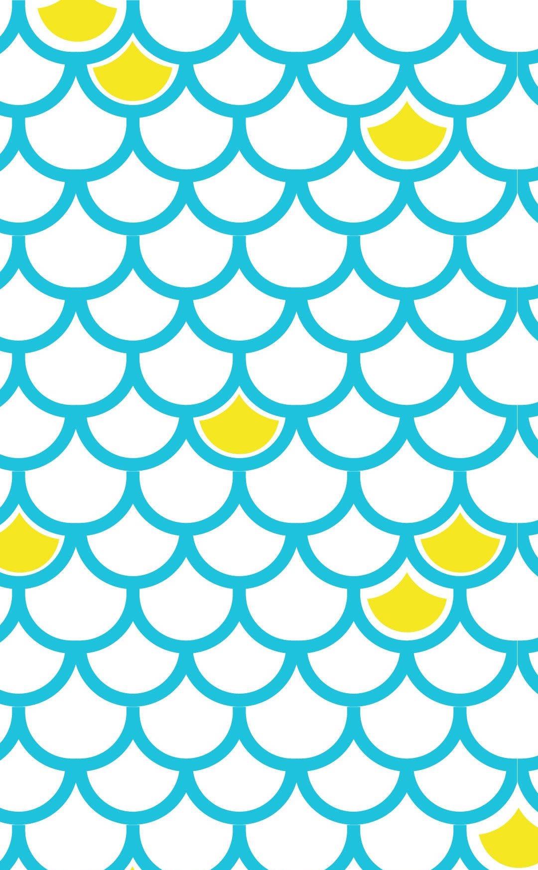 Summer Phone, yellow and blue scales pattern, turquoise fish scales, HD Phone Wallpaper