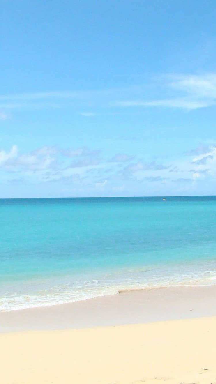 Summer Beach iPhone, tropical beach, turquoise waters, HD Phone Wallpaper