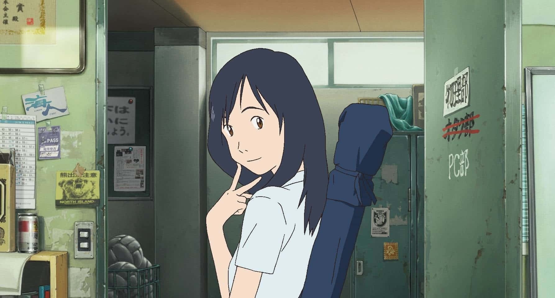 Summer Wars, dark hair, school uniform, HD Desktop Wallpaper