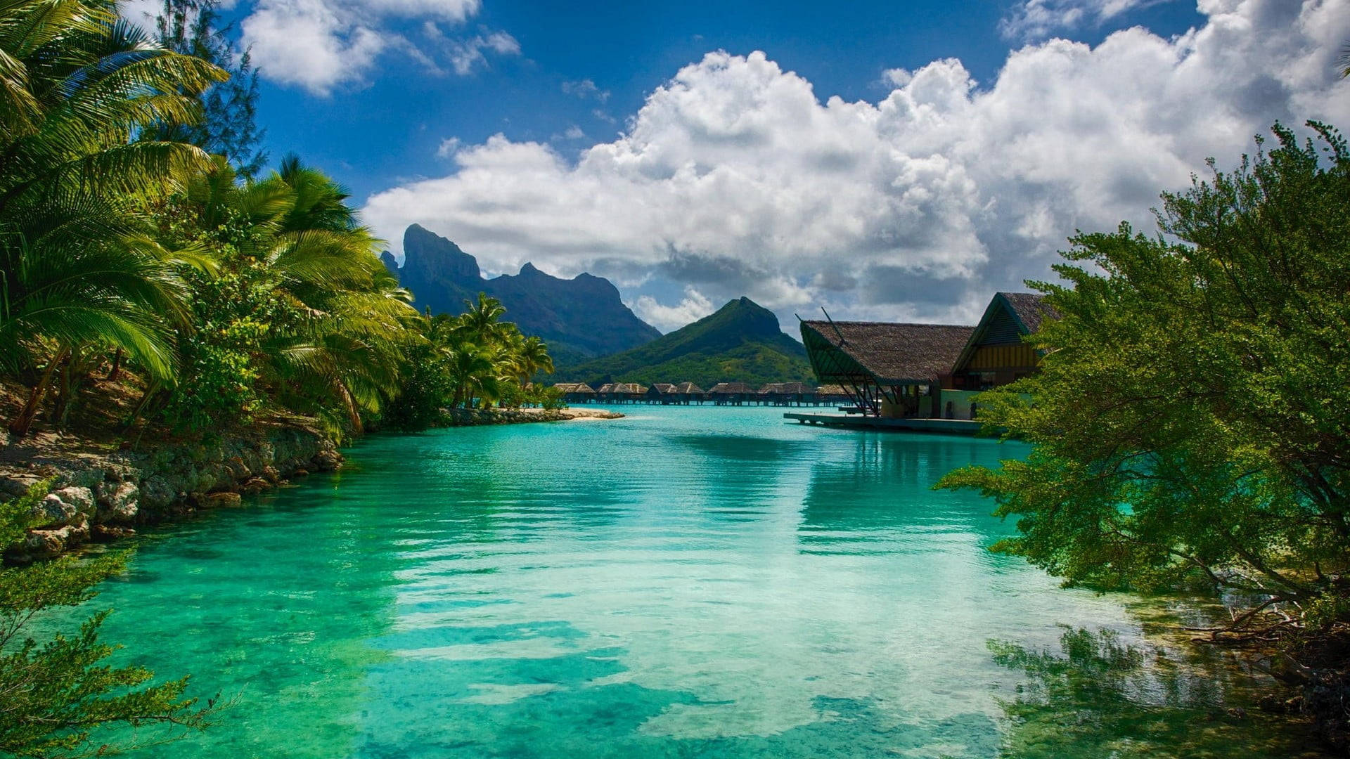 1920x1080, HD, summer resort, Full HD Desktop Wallpaper