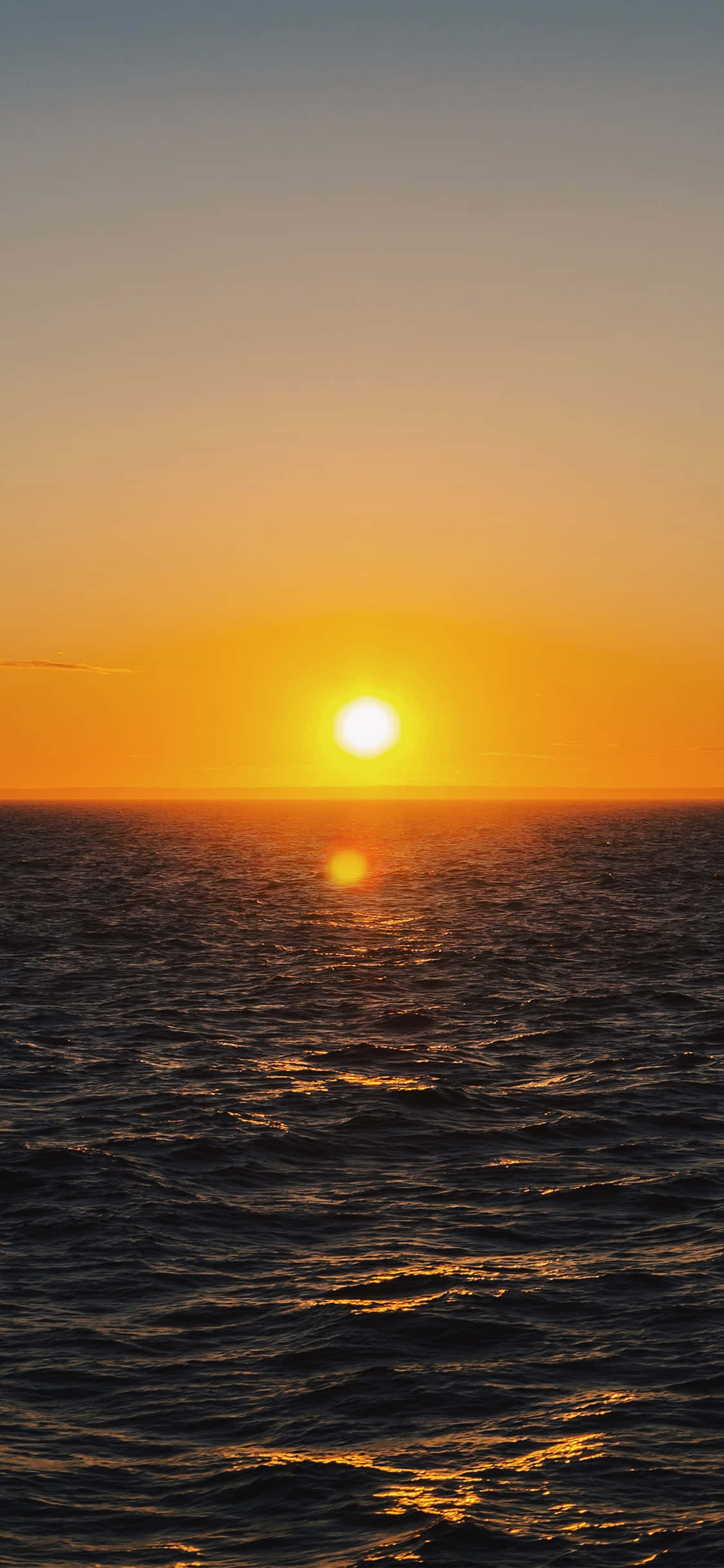 Sun Rise, golden light, horizon, Full HD Phone Wallpaper