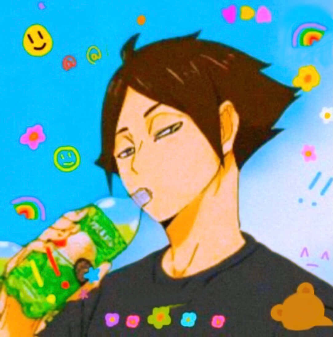 Suna Rintarou, anime boy, green soda, SD Phone Wallpaper