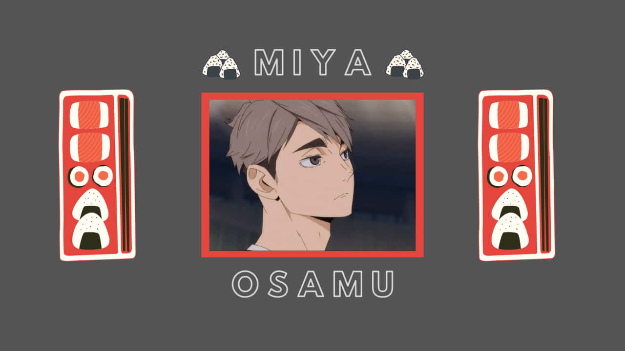 Suna Rintarou, miya osamu, sushi roll icons, HD Desktop Wallpaper