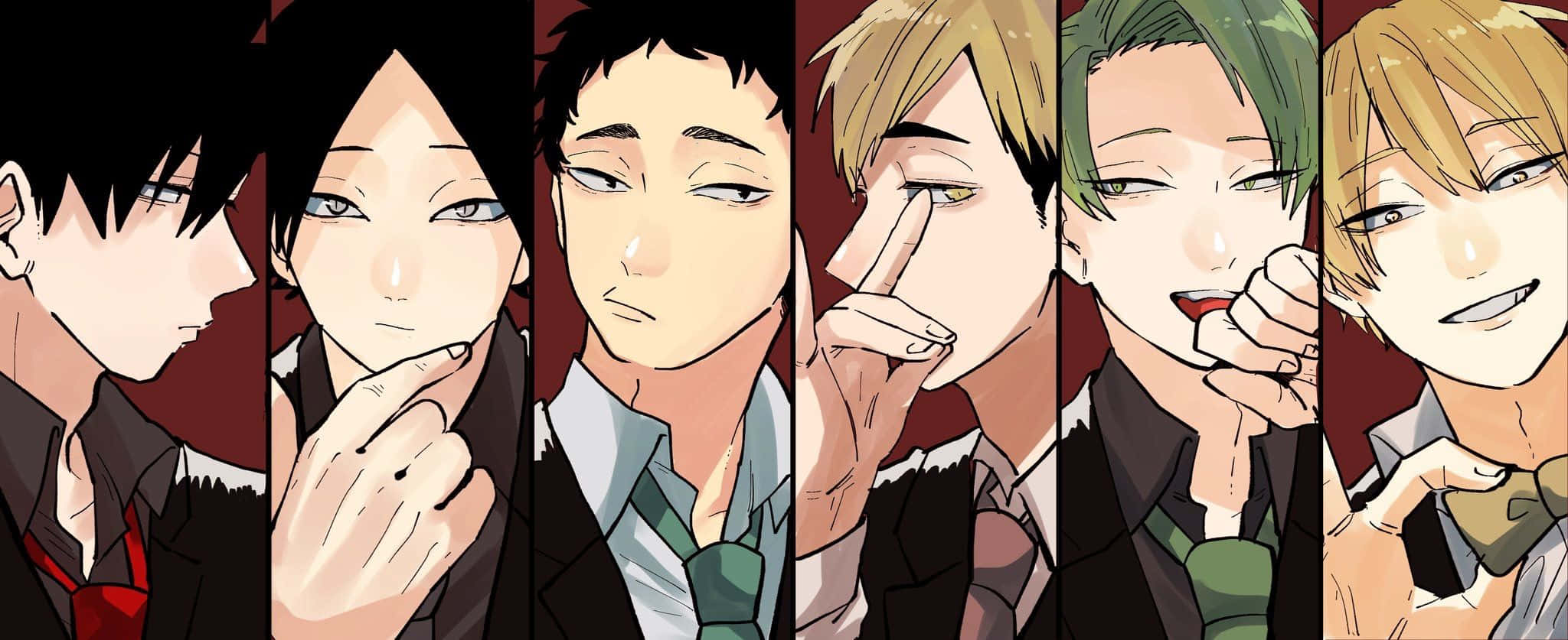 Suna Rintarou, anime boys, formal wear, Full HD Desktop Wallpaper