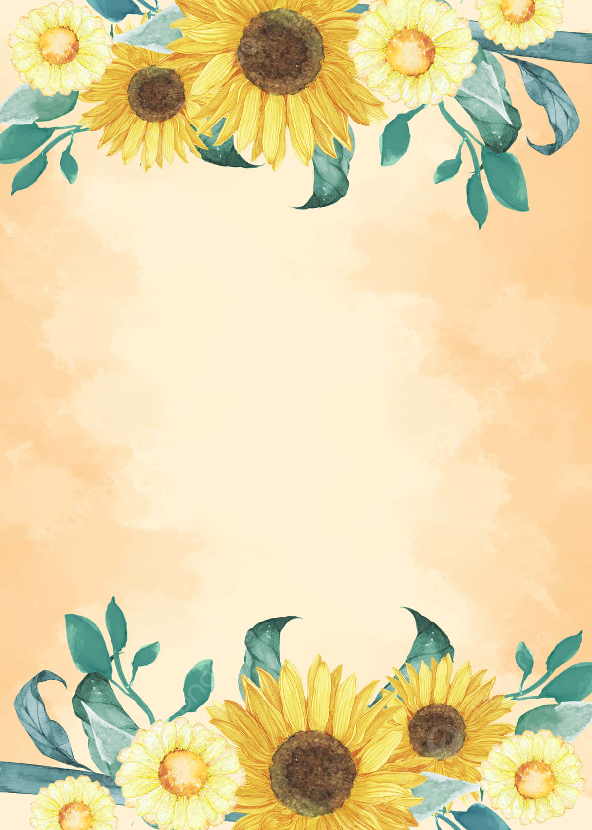 Sunflower Phone, sunflowers, green leaves, HD Phone Wallpaper