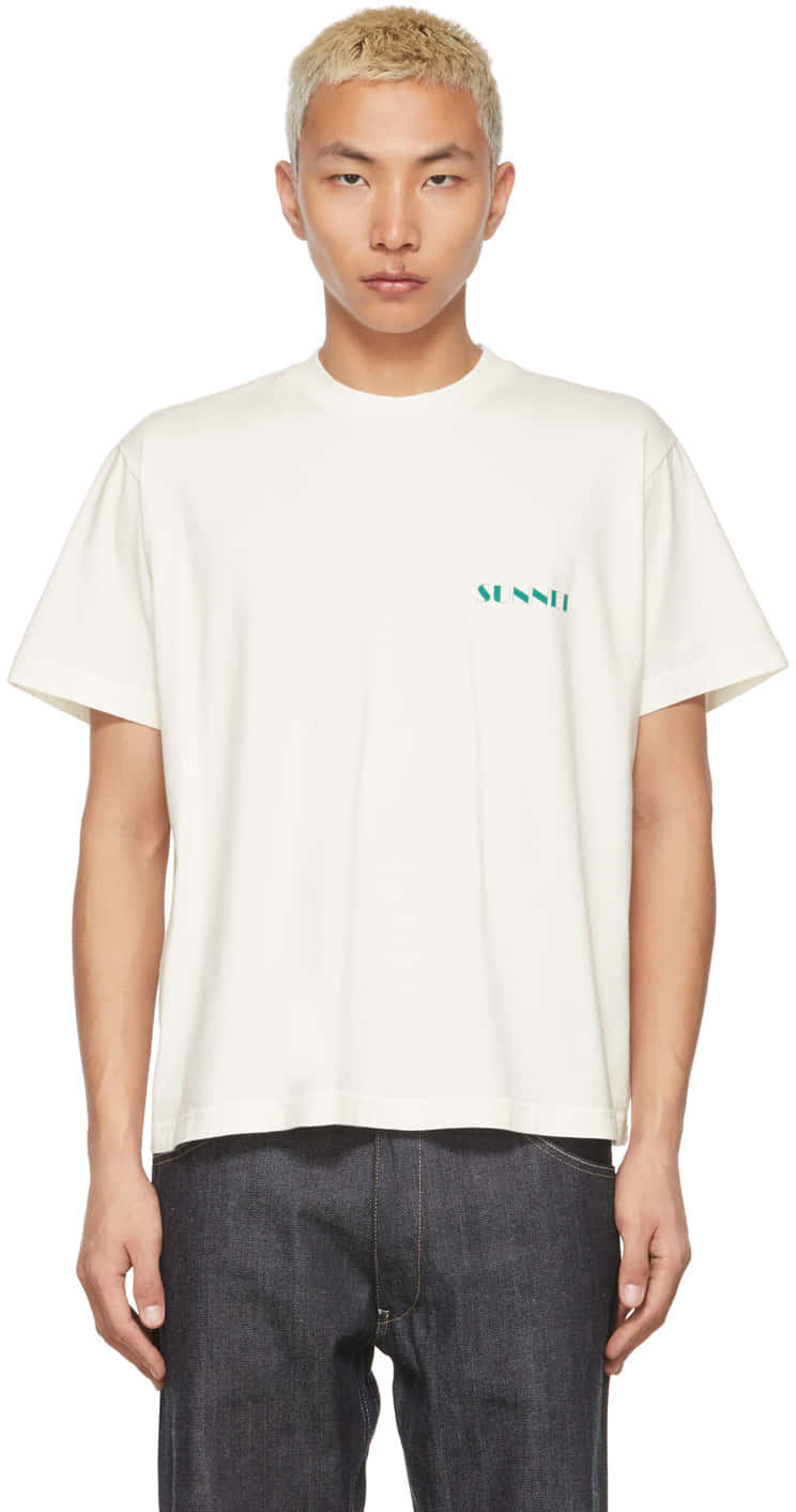 Sunnei, plain white sunnei shirt, cream t-shirt, HD Phone Wallpaper