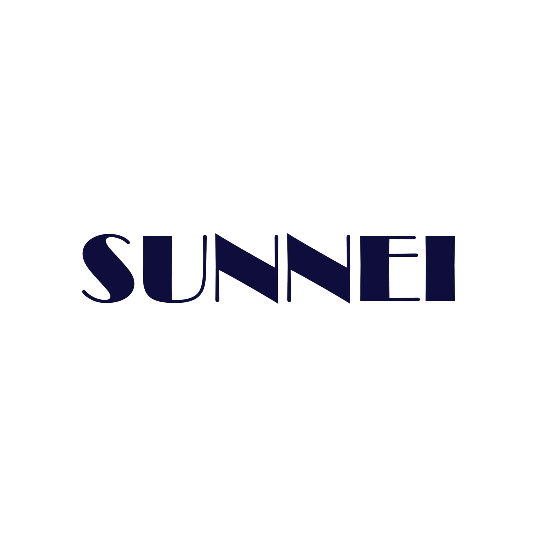 Sunnei, navy blue, white background, Full HD Desktop Wallpaper