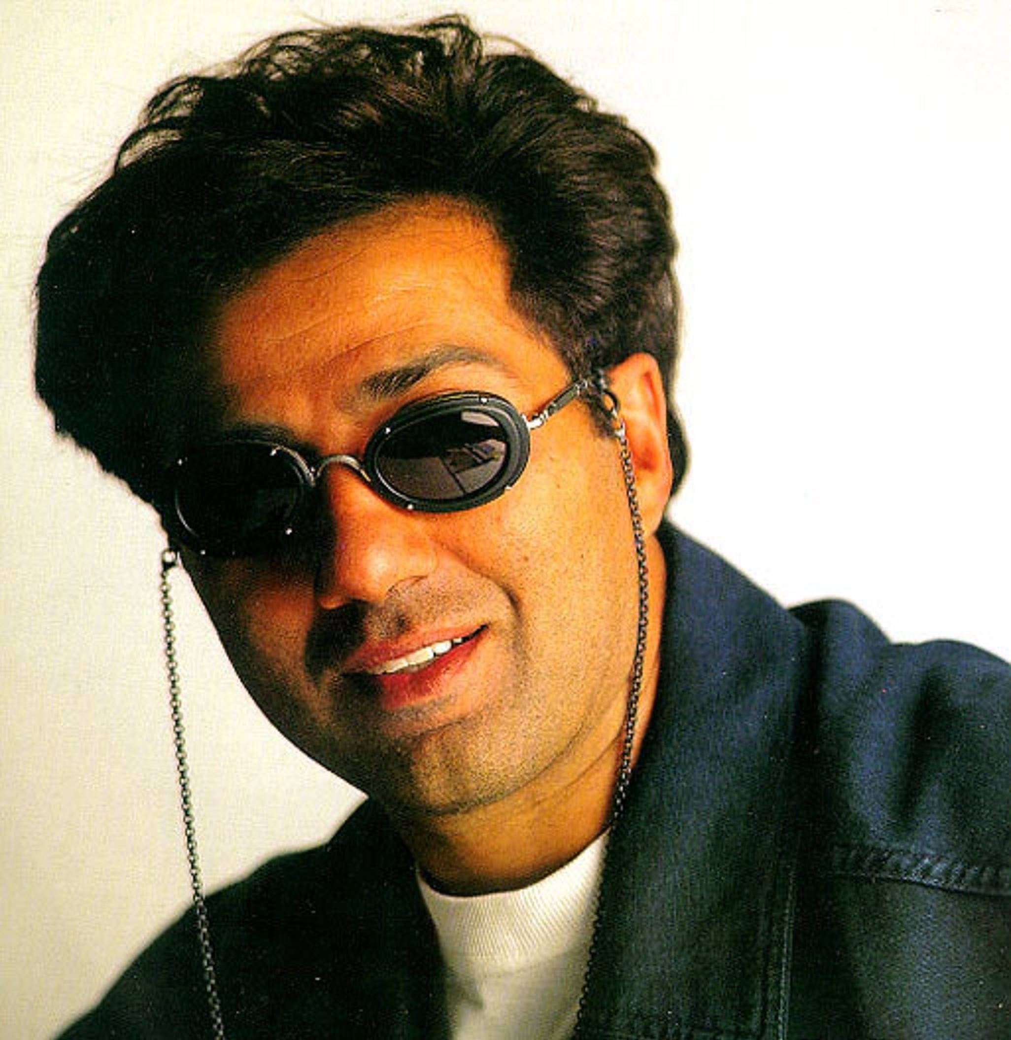 Sunny Deol, black sunglasses, dark jacket, Full HD Phone Wallpaper