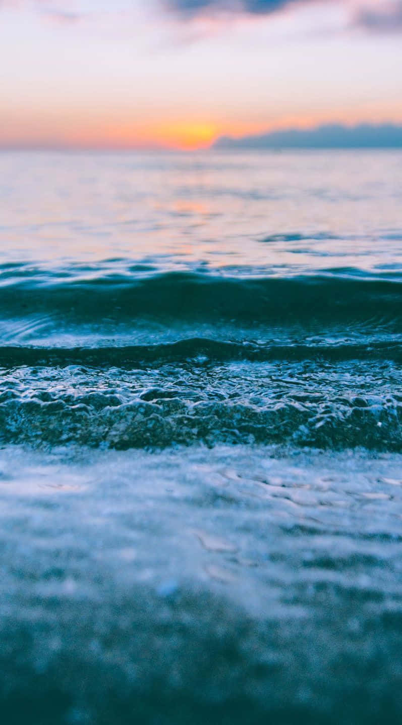 Sunset Beach iPhone, Sunset, beach, HD Phone Wallpaper