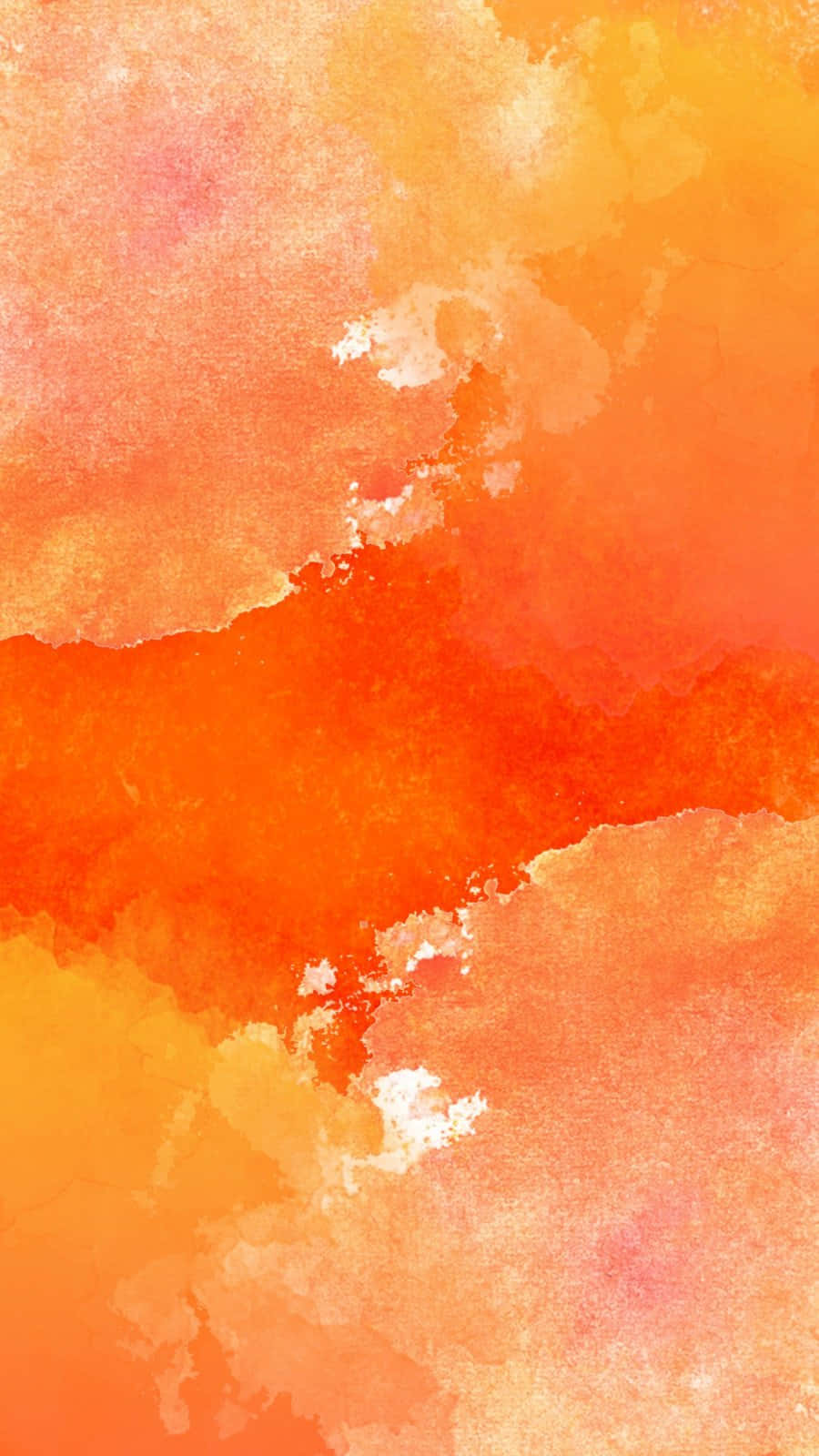 sunset, watercolor, gradient, HD Phone Wallpaper
