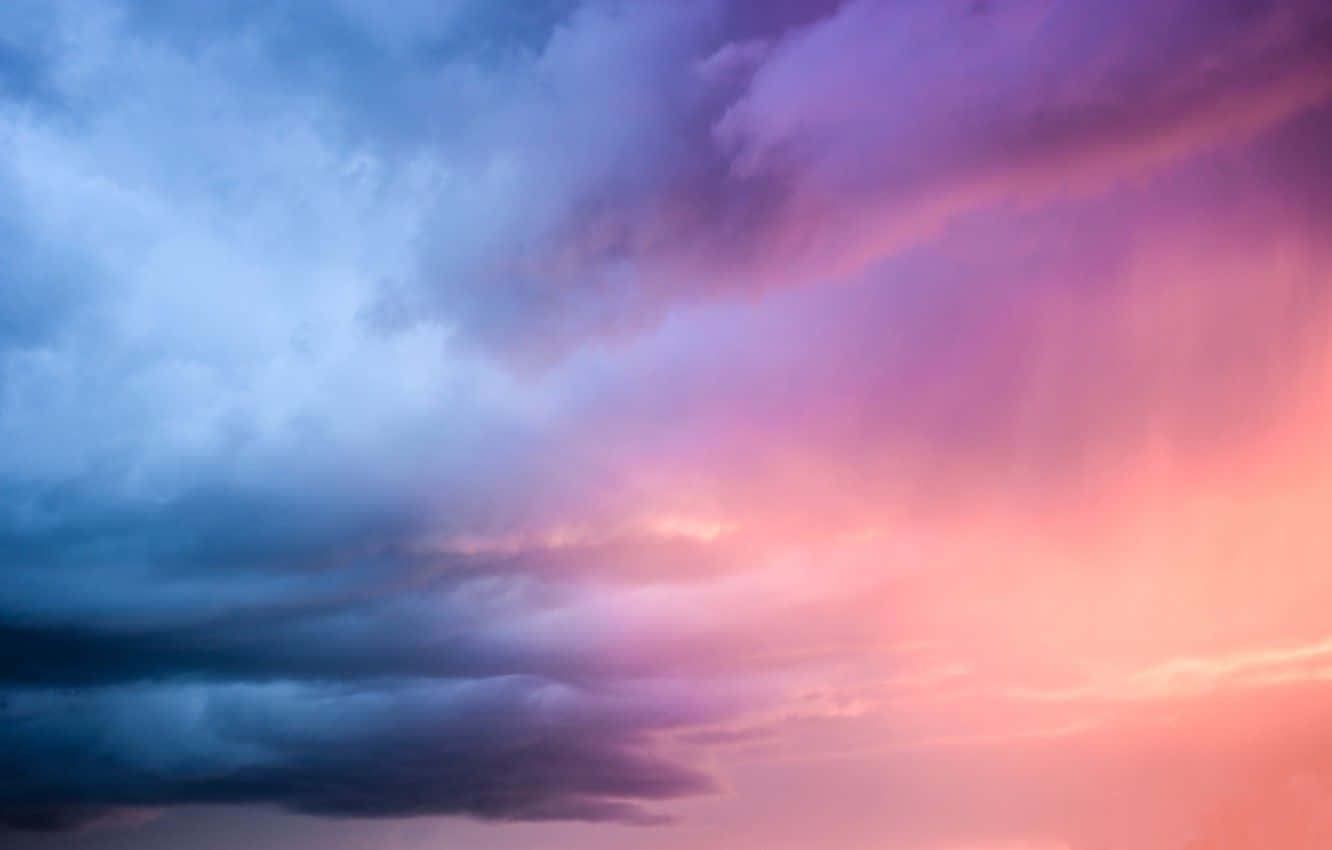 sunset hues, calm ocean, twilight, HD Desktop Wallpaper
