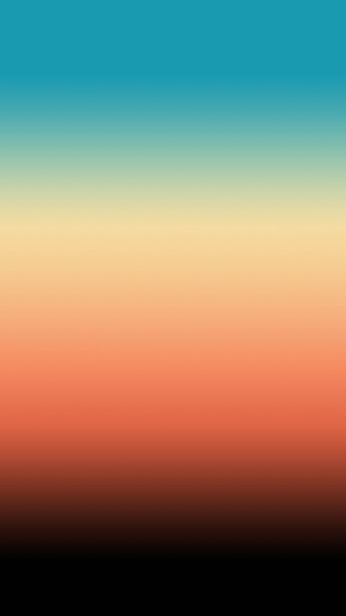 teal, orange, black, 2K Phone Wallpaper