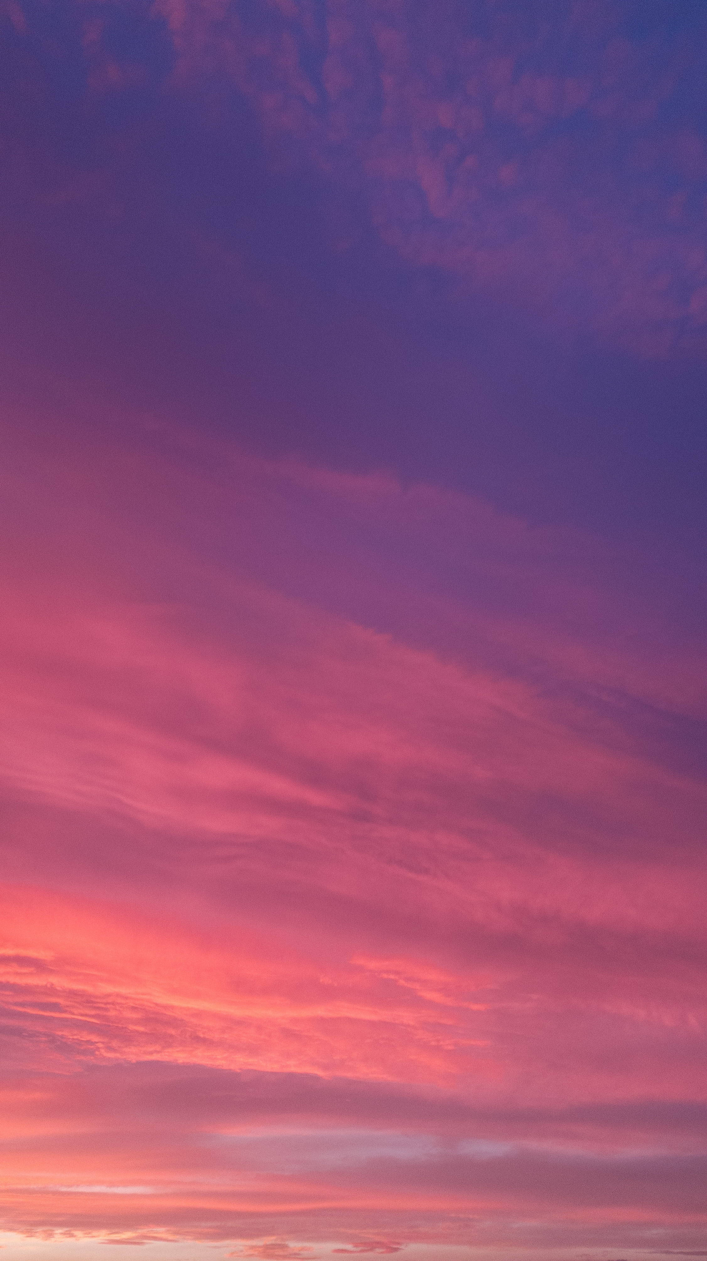 pastel aesthetic, sunset sky, vibrant pink, 4K Phone Wallpaper