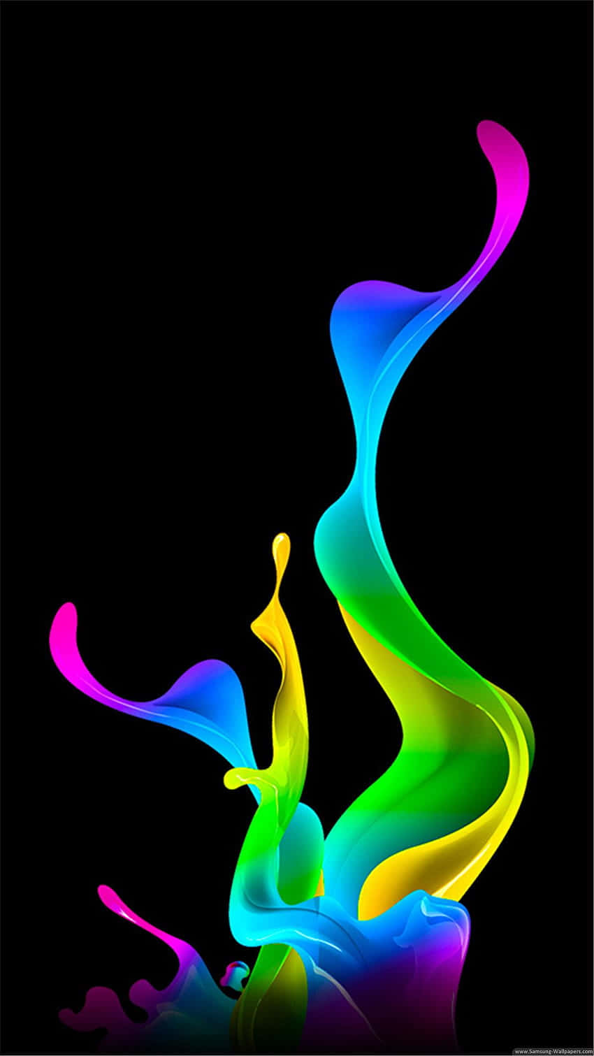 Super Amoled Display, multicolor, rainbow-colored, HD Phone Wallpaper