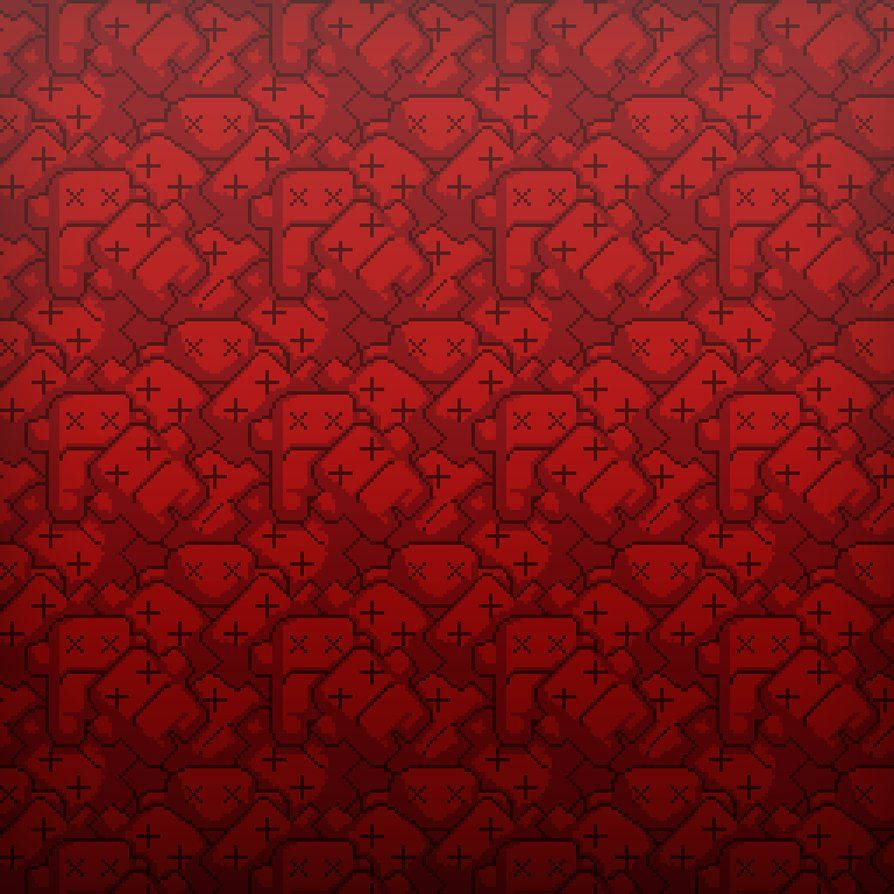 Super Meat Boy, red fists, X marks, SD Desktop Wallpaper
