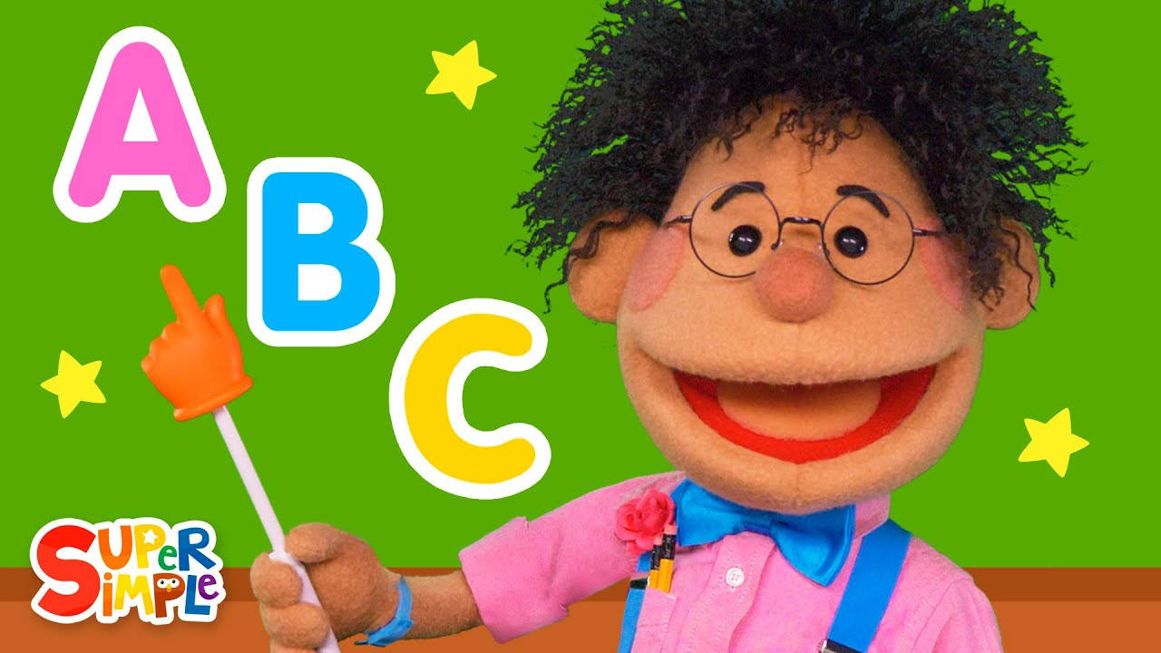 Super Simple Songs, puppet, curly hair, HD Desktop Wallpaper