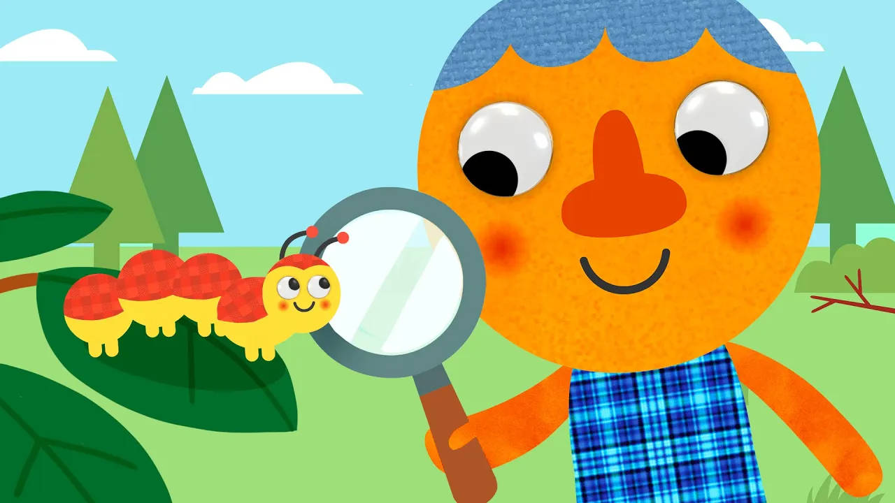 Noodle, Super Simple Songs, orange cartoon child, HD Desktop Wallpaper