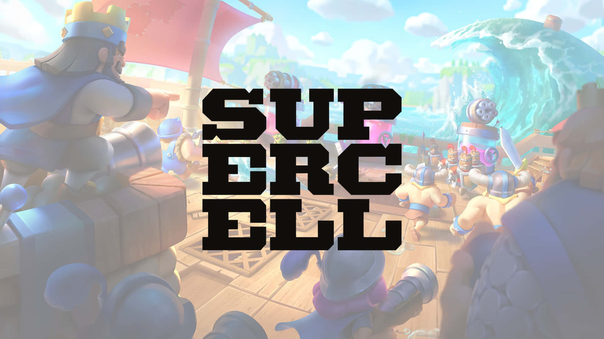 Supercell, king, ship, Full HD Desktop Wallpaper