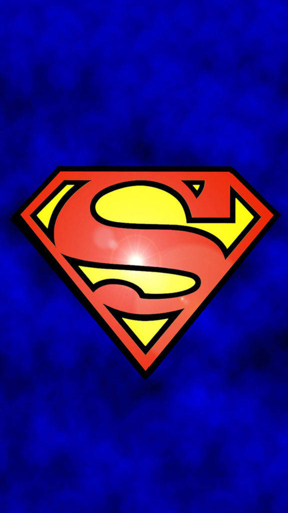 Superman, iPhone, blue, SD Phone Wallpaper