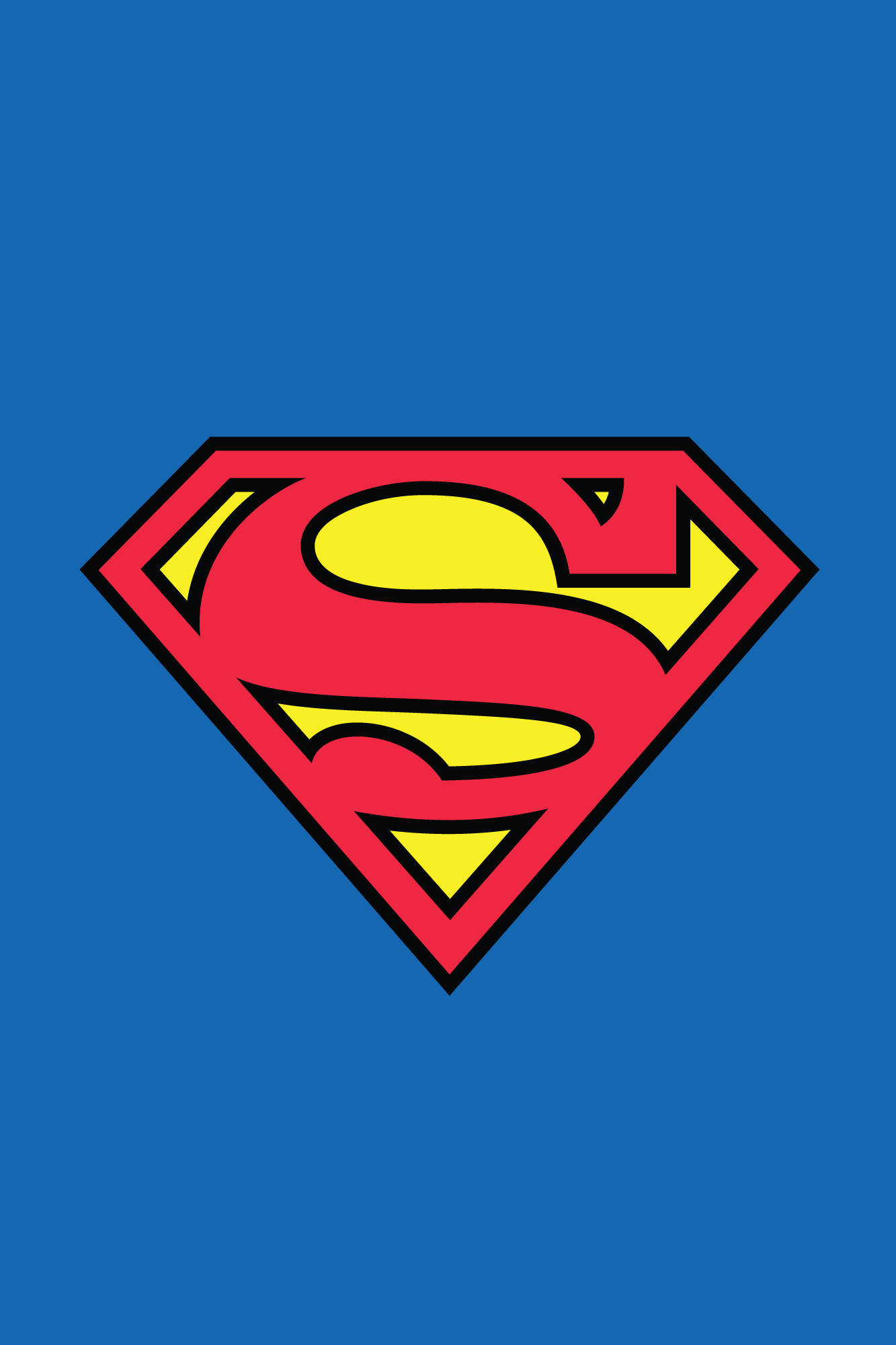 Superman, iPhone, blue, Full HD Phone Wallpaper