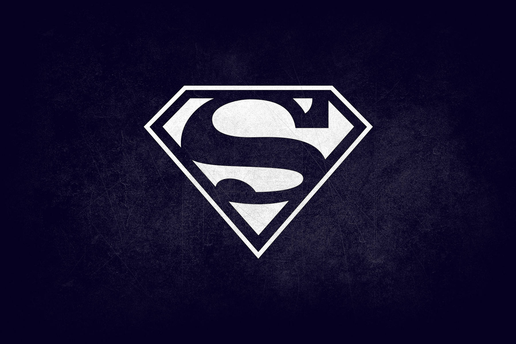 Superman Logo, white, blue, HD Desktop Wallpaper