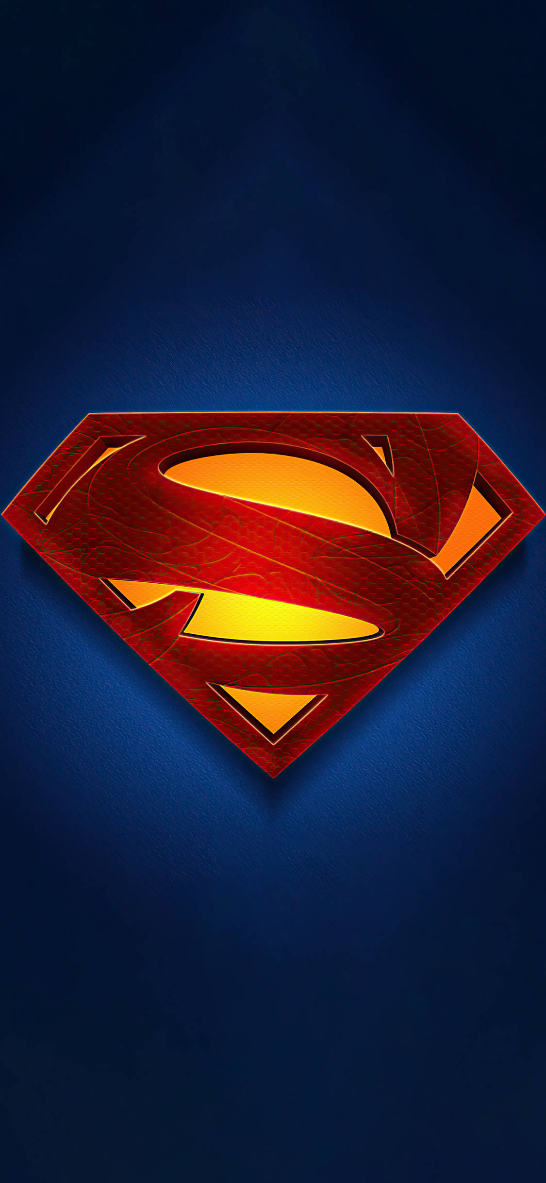 Superman Symbol, red, yellow, Full HD Phone Wallpaper