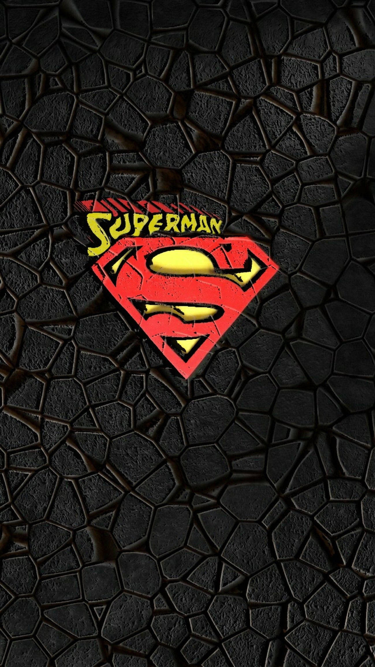 Superman Symbol, iPhone, red, Full HD Phone Wallpaper