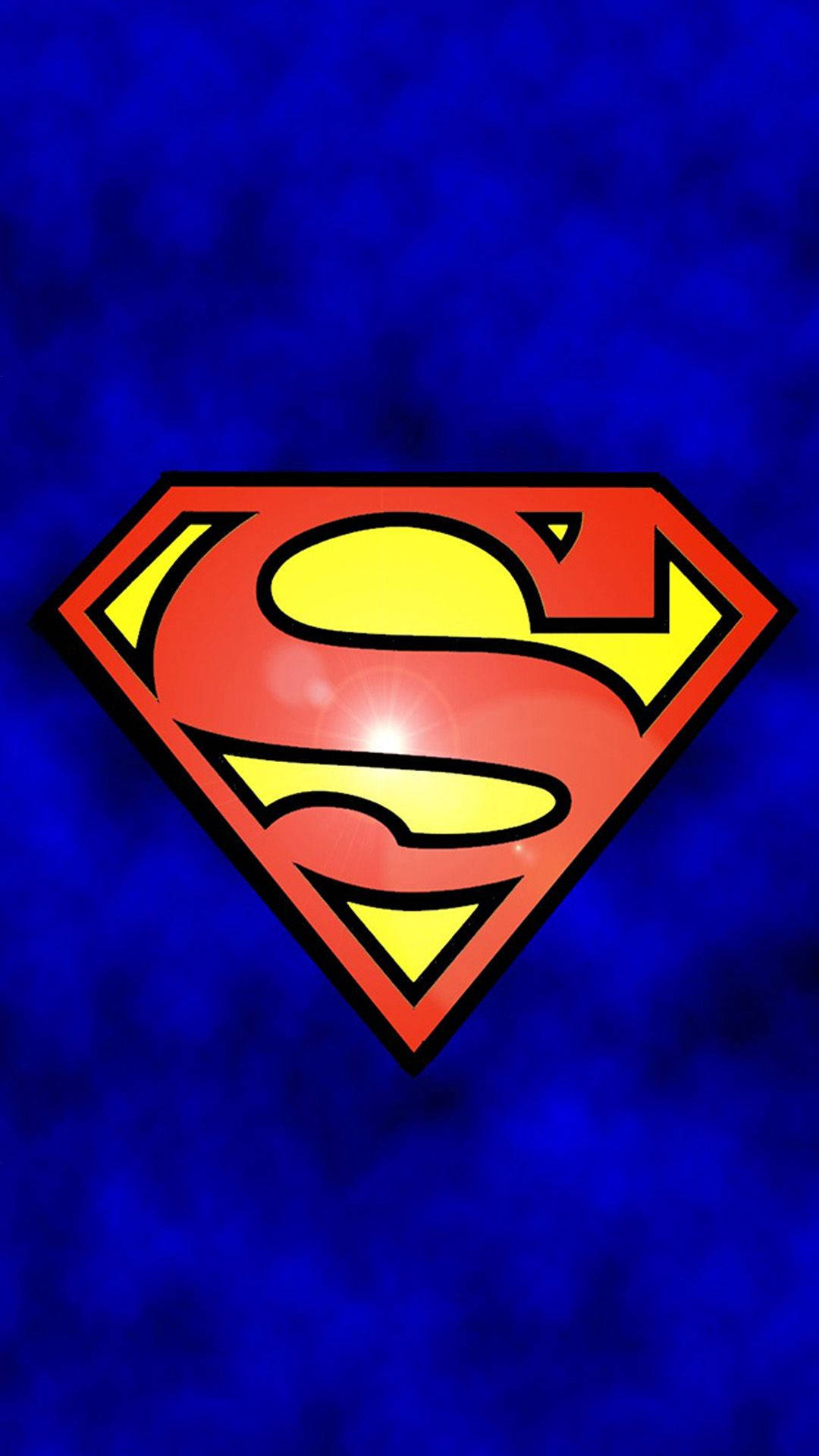 Superman Symbol iPhone, Superman logo, yellow 'S', Full HD Phone Wallpaper