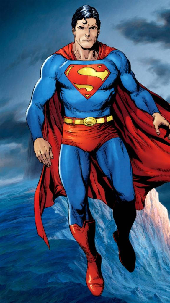 Superman, comic, iPhone, SD Phone Wallpaper